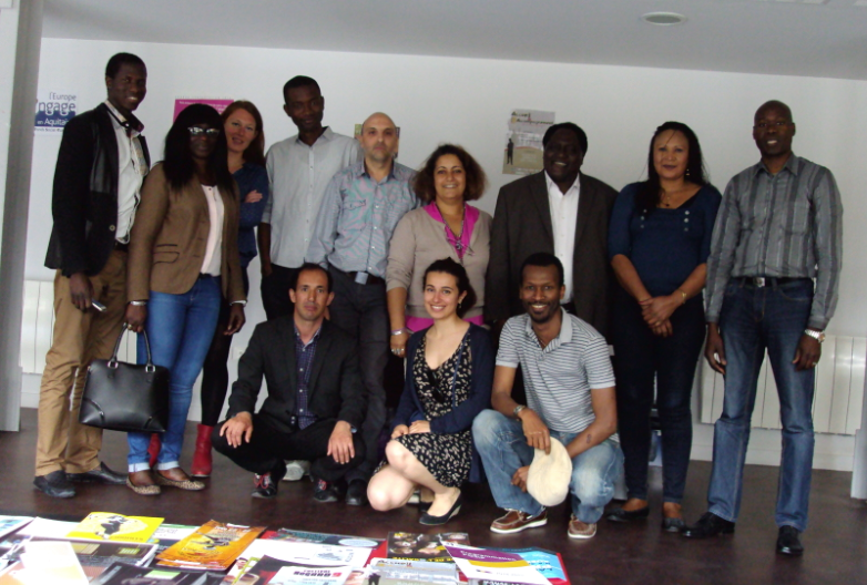 Des membres du COSIM Aquitaine et leurs homologues d'autres régions lors de la réunion inter-COSIM à Bordeaux (2015)